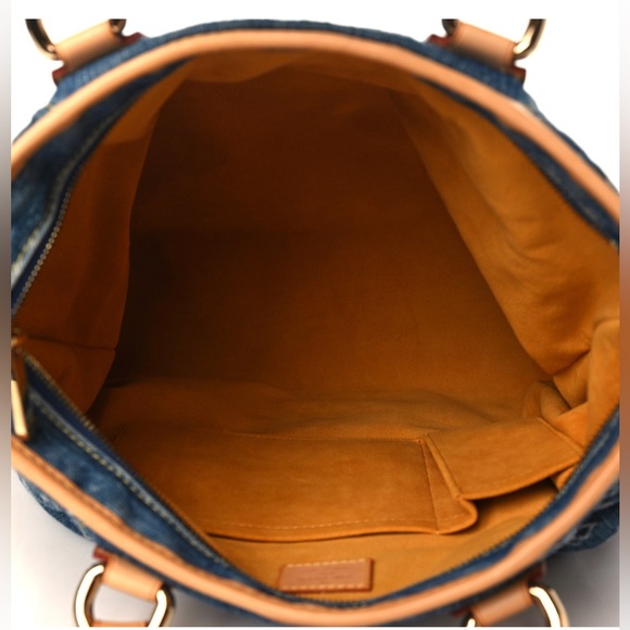 Luis Vuitton Denim Neo Cabby GM blue - Picture 6 of 8